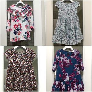 Set of 4 summer dress 2T